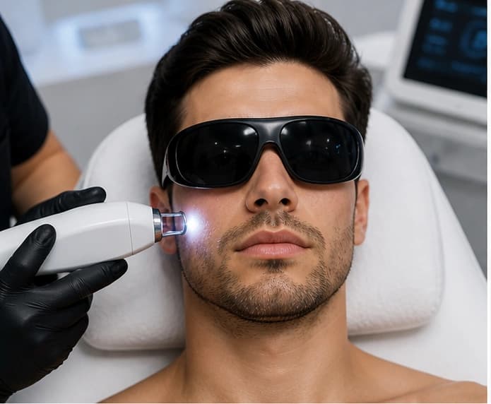 Q Switch Laser Facial for Men 1