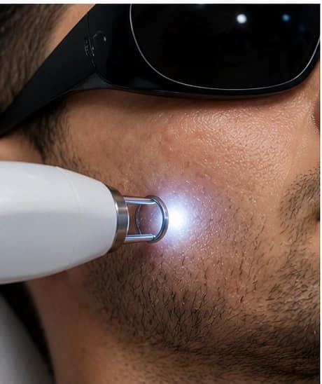 Q Switch Laser Facial for Men 3