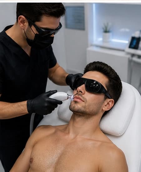 Q Switch Laser Facial for Men 5