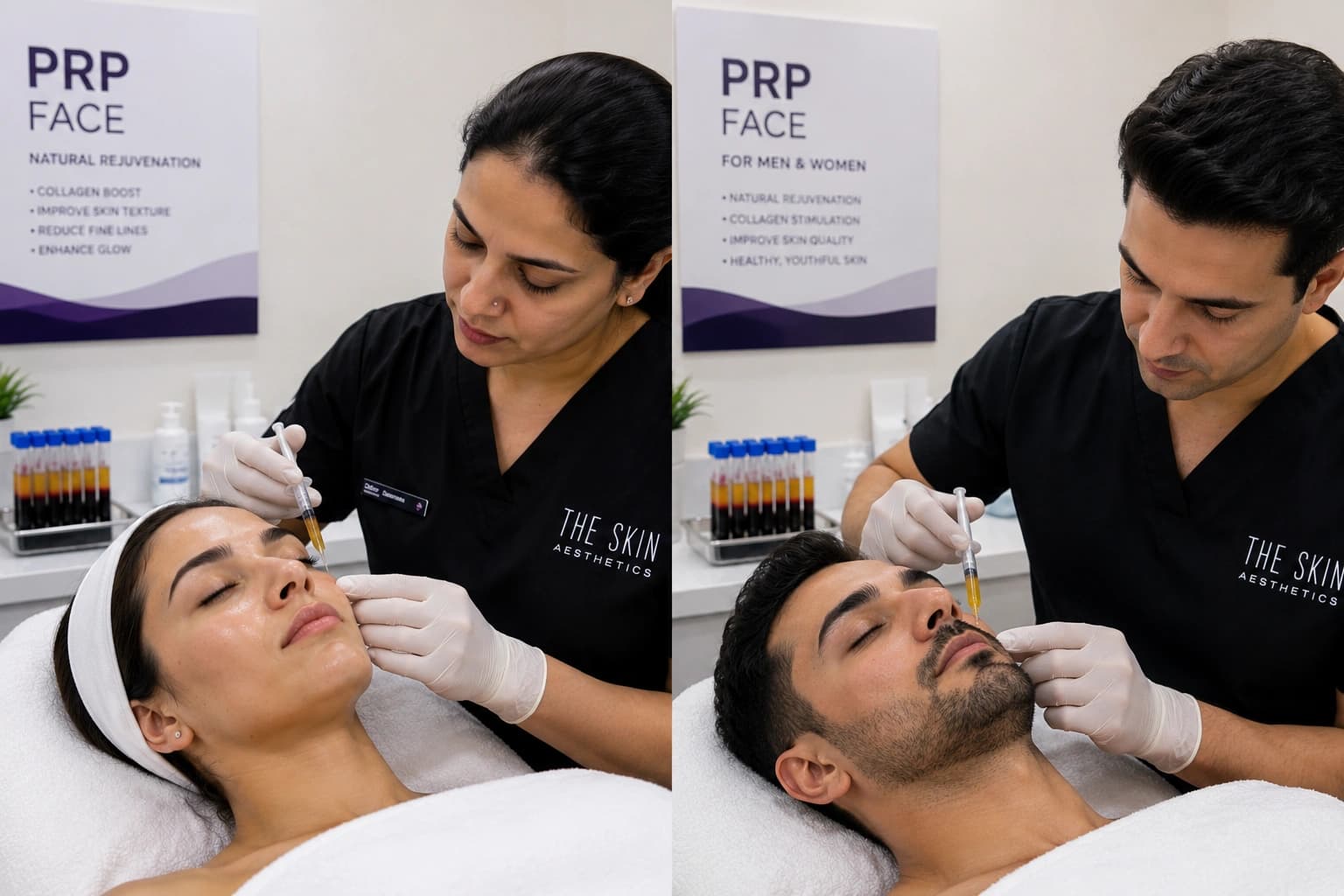 face prp for men and women