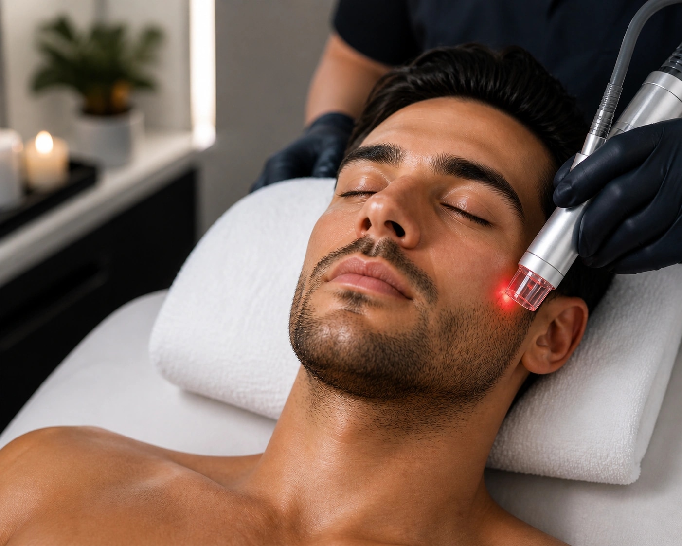 Hollywood carbon laser Facial For Men