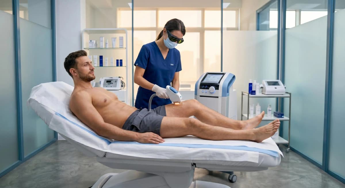 Lower Body Laser Hair Removal For Men