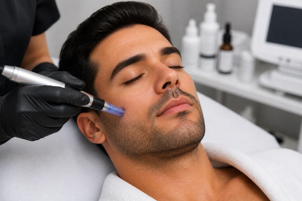 Microneedling for Men
